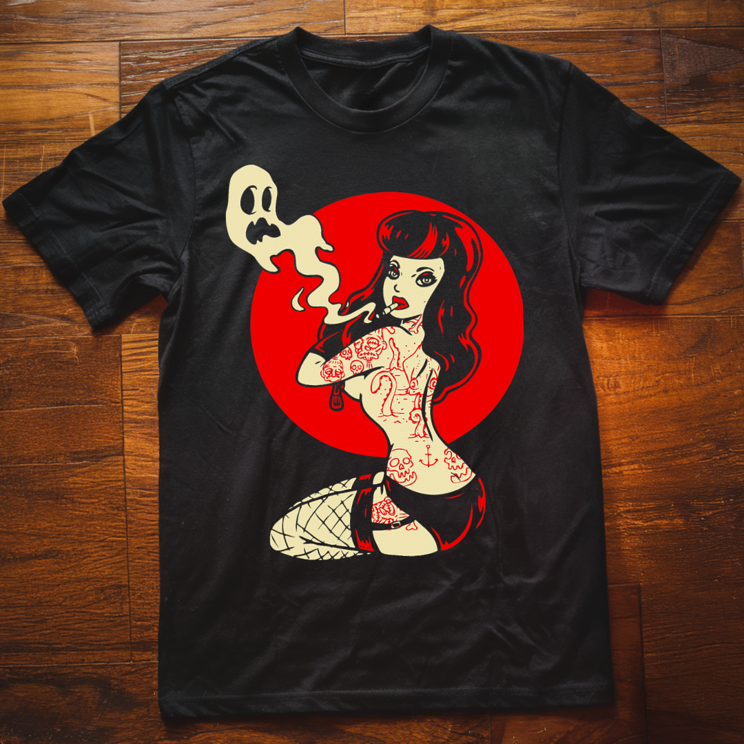 Horror Girl Pinup T-Shirt