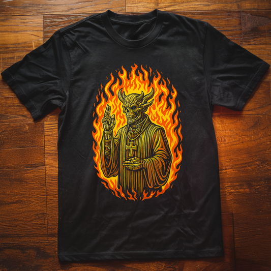 Priest of the Iron Gospel  T-Shirt