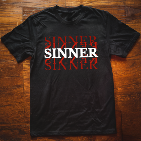 Reflective Sinner  T-Shirt