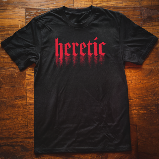 Heretic Bleed  Red T-Shirt